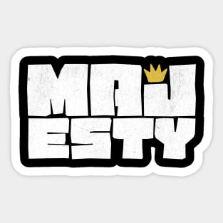 Majesty - Crown Of Glory Sticker